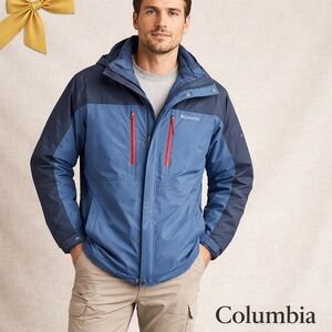 Columbia Omni-Heat Interchange 3-In-1 Jacket Men’s Medium